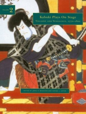 cover image of Kabuki Plays on Stage, Volume 2